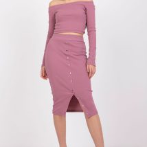 Spódnica Komplet Model RV-KMPL-7524.34 Dark Pink – Rue Paris