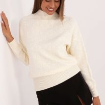 Sweter Damskie Model AT-SW-2339.54 Ecru – AT