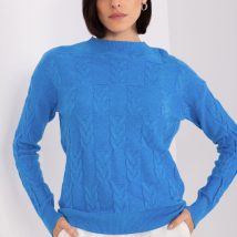 Sweter Damski Model AT-SW-2340.10 Blue – AT