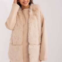 Kamizelka Model AT-KZ-2368.00P Beige – AT