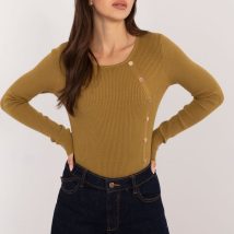 Sweter Damski Model AT-SW-2332-2.62 Oliwka – AT