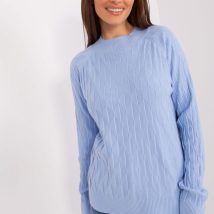 Sweter Damski Model AT-SW-2326.37X Light Blue – AT
