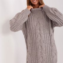 Sweter Damski Model AT-SW-2367-1.35P Grey – AT