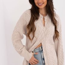 Sweter Damski Model AT-SW-23525.21 Beige – AT