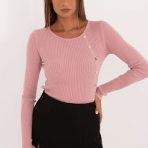 Sweter Damski Model AT-SW-2332-2.65 Dark Pink – AT
