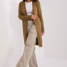 Sweter Kardigan Model AT-SW-2333.31X Oliwka – AT
