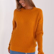 Sweter Damski Model AT-SW-2338.14P Light Orange – AT
