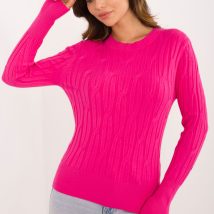 Sweter Damski Model AT-SW-2338-2.00 Fuksja – AT