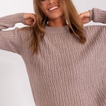 Sweter Damski Model AT-SW-2338.14P Dark Beige – AT