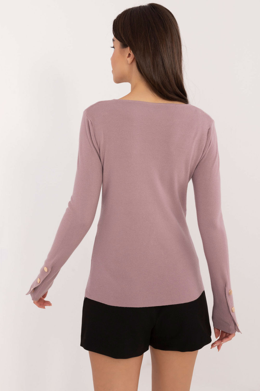 Sweter Damski Model AT-SW-2334.49 Violet - AT - obrazek 4
