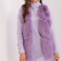 Kamizelka Model AT-KZ-2375.00P Light Violet – AT