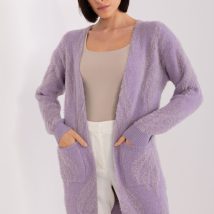 Sweter Kardigan Model AT-SW-234501.00P Light Violet – AT