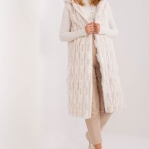 Kamizelka Model AT-KZ-2368-1.06 Ecru – AT