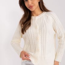 Sweter Damski Model AT-SW-2346-2.99P Ecru – AT