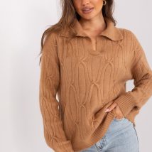 Sweter Damski Model AT-SW-2349-2.27 Camel – AT