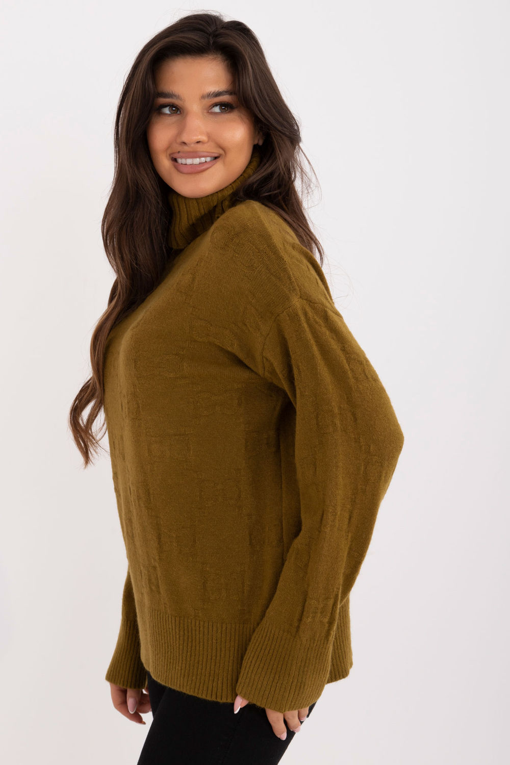 Golf Damski Model AT-SW-2342-1.35 Oliwka - AT - obrazek 3