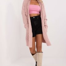 Sweter Kardigan Model AT-SW-2366.61 Light Pink – AT