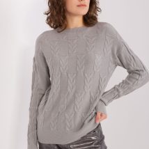 Sweter Damski Model AT-SW-2340.80 Grey – AT