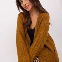 Sweter Damski Model AT-SW-2358.31 Dark Yellow – AT