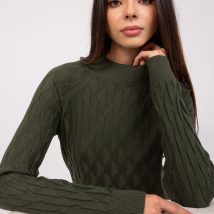 Sweter Damski Model AT-SW-2326.37X Khaki – AT