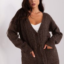 Sweter Damski Model AT-SW-2358.31 Brown – AT
