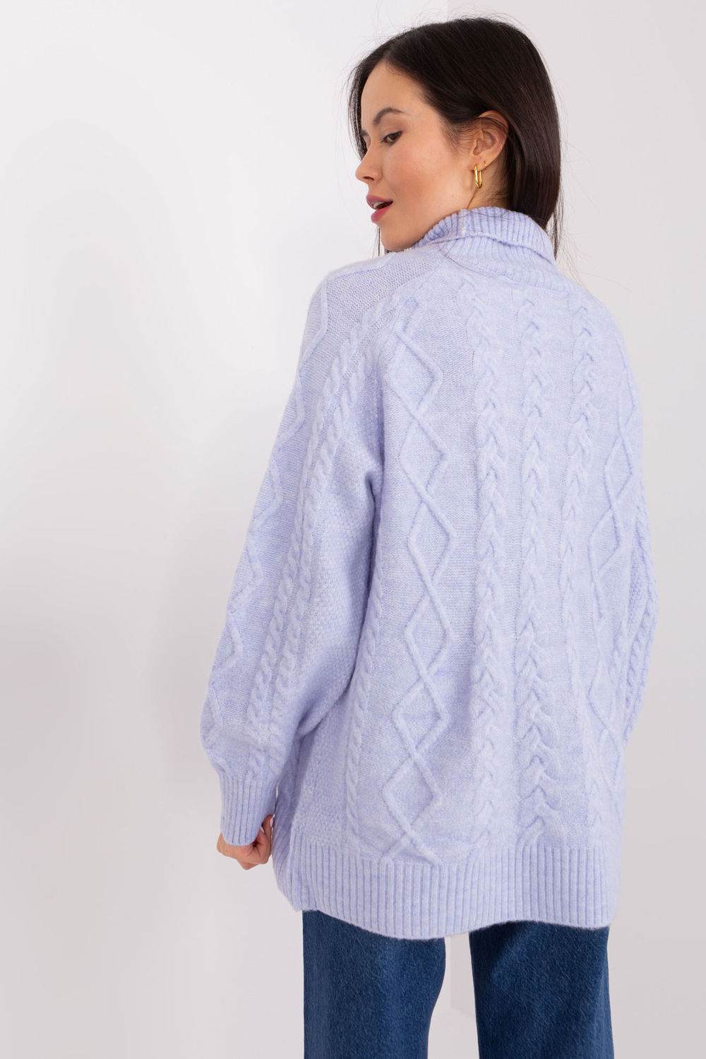 Golf Damski Model AT-SW-2355-2.12P Light Violet - AT - obrazek 4