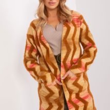 Sweter Kardigan Model AT-SW-234701.34 Camel – AT