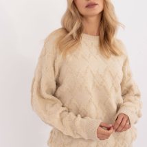 Sweter Damski Model AT-SW-2361.61 Light Beige – AT