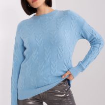 Sweter Damski Model AT-SW-2340.43 Light Blue – AT