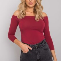 Bluzka Model RV-BZ-4692.61 Bordo – BFG