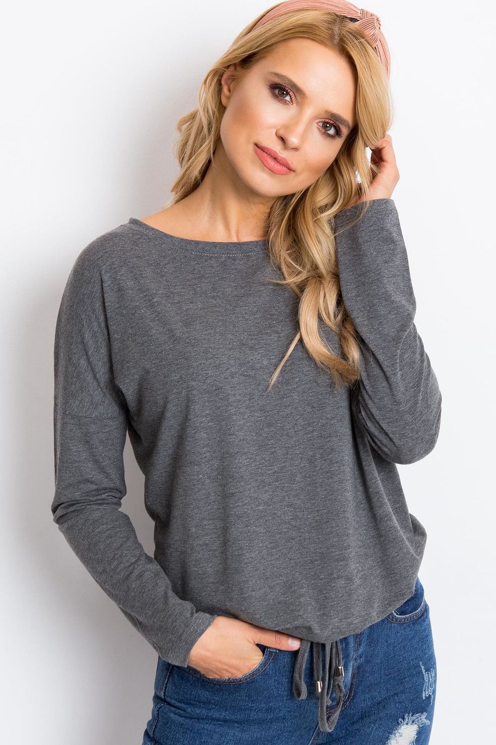 Bluzka Model RV-BZ-5122.04P Dark Grey - BFG - obrazek 3