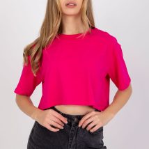 T-shirt Damski Model RV-TS-7541.06 Fuksja – BFG