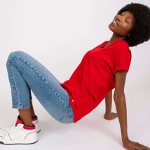 T-shirt Damski Model RV-TS-7666.19 Red – BFG