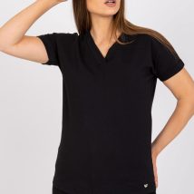 T-shirt Damski Model RV-TS-7666.19 Black – BFG