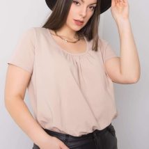 T-shirt Damski Model RV-TS-6320.85P Beige – BFG