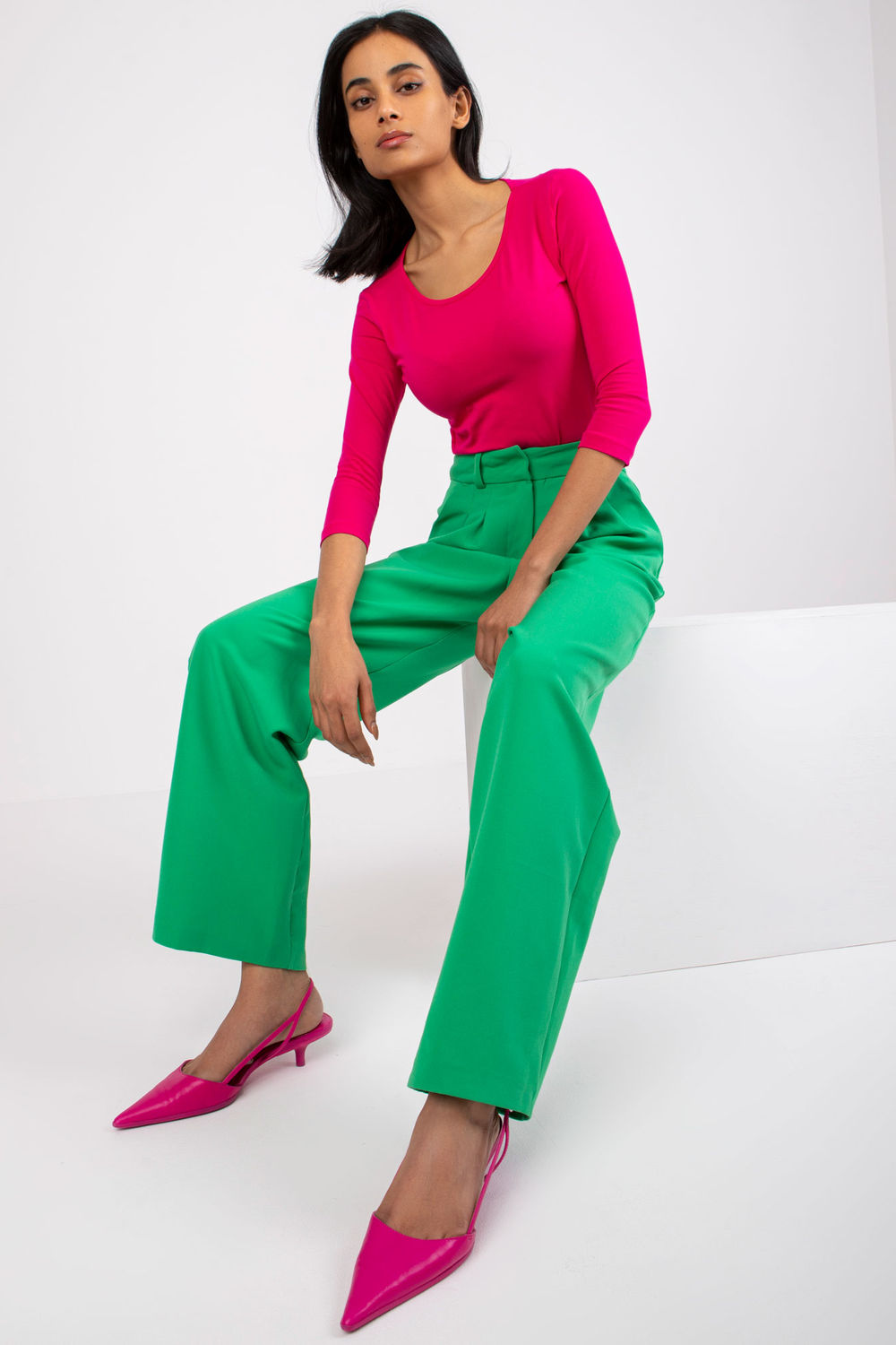 Bluzka Model RV-BZ-4690.17 Fuksja - BFG - obrazek 3