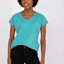 T-shirt Damski Model AP-TS-A-004 Turkus – BFG