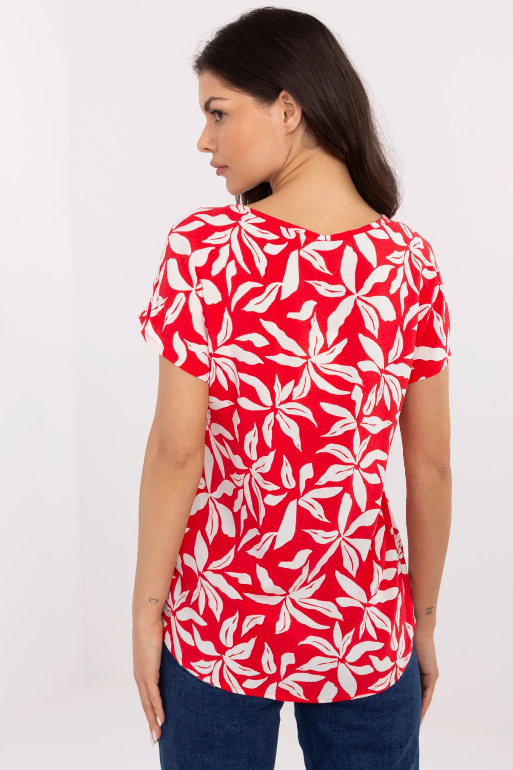 Bluzka Model D73771M10978X Coral - Sublevel - obrazek 4