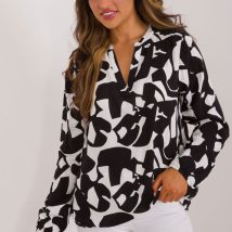 Bluzka Model D73771M11186A Black/White – Sublevel