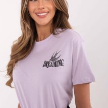 T-shirt Damski Model D12022AC02645H Light Violet – Sublevel