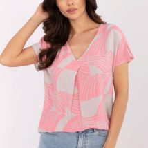 Bluzka Model D73771M11171D Pink – Sublevel