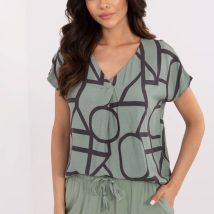 Bluzka Model D73771M11171D Khaki – Sublevel