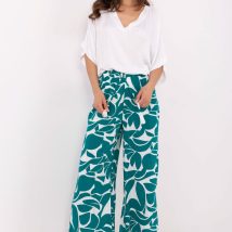 Spodnie Damskie Model D73771M62237F Dark Green – Sublevel