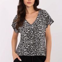 Bluzka Model D73771M11171B Grey/Black – Sublevel