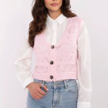 Kamizelka Model D93076J90849A Light Pink – Sublevel