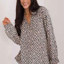 Bluzka Model D73771M11186B Beige – Sublevel