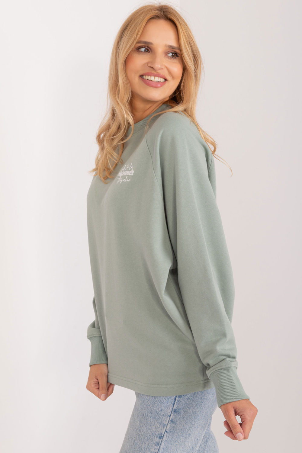Bluza Damska Model D10088BC02656A Pistacja - Sublevel - obrazek 4