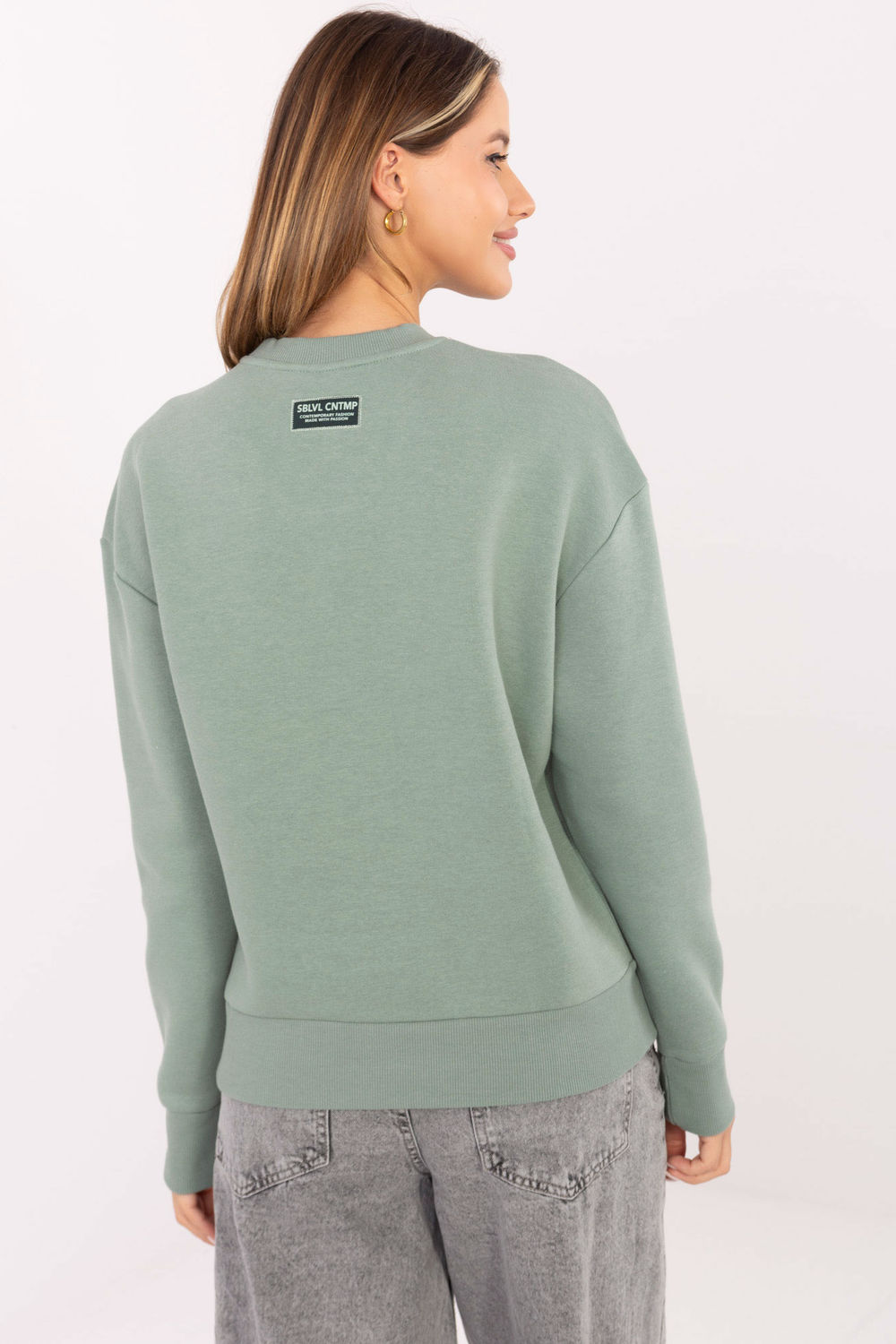 Bluza Damska Model D10608BC02801A3NO Pistacja - Sublevel - obrazek 4