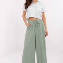 Spodnie Damskie Model D73761M62237B Pistacja – Sublevel