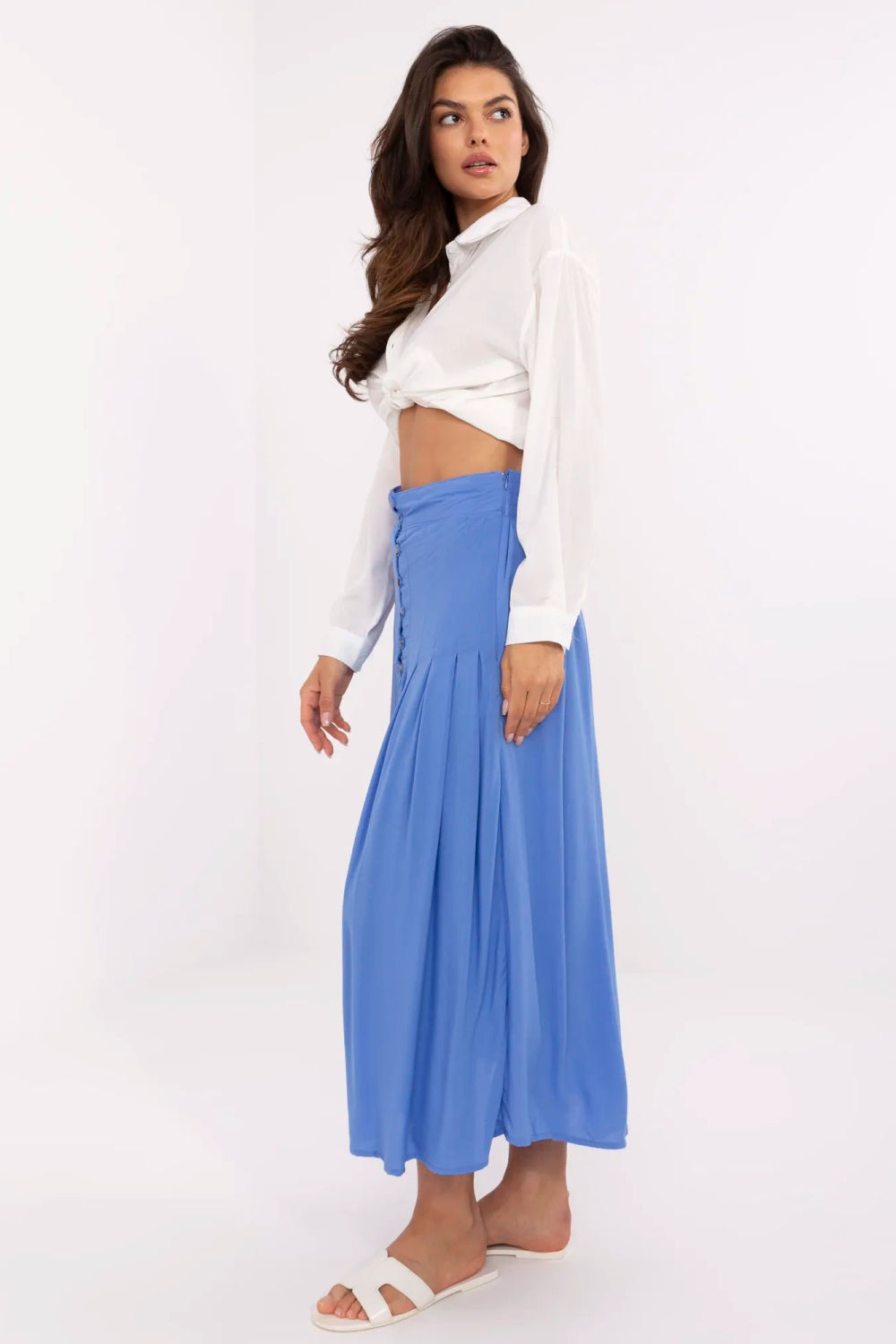 Spódnica Model D73761M50187B Blue - Sublevel - obrazek 3